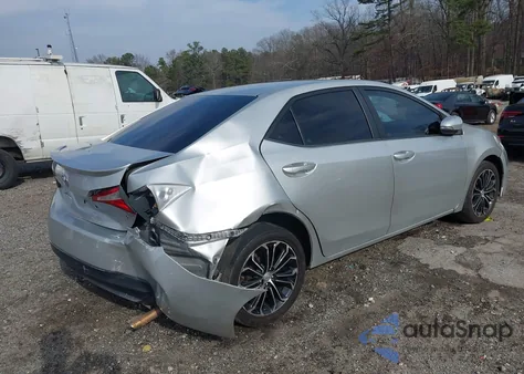 2016 Toyota Corolla S z USA, uszkodzony, nr VIN 5YFBURHE6GP442475